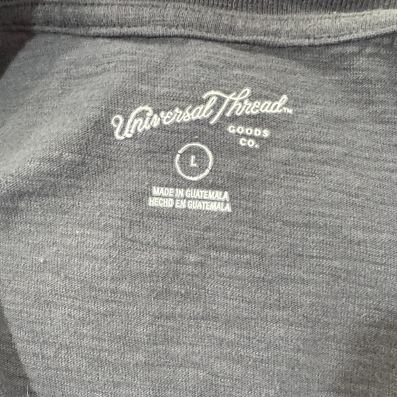 Universal Thread Casual Charcoal Gray T-Shirt Dress - Picture 5 of 5